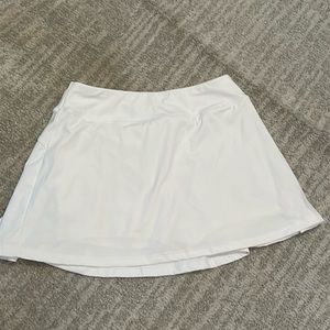 Stelle white, athletic skirt, size small